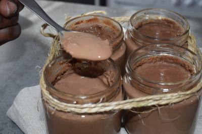 Petits pots de crème au chocolat